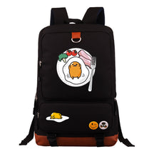 Cartoon Anime Lazy Egg Youth Student Backpack With Large Capacity Travel Bag For Boys And Girls Backpack