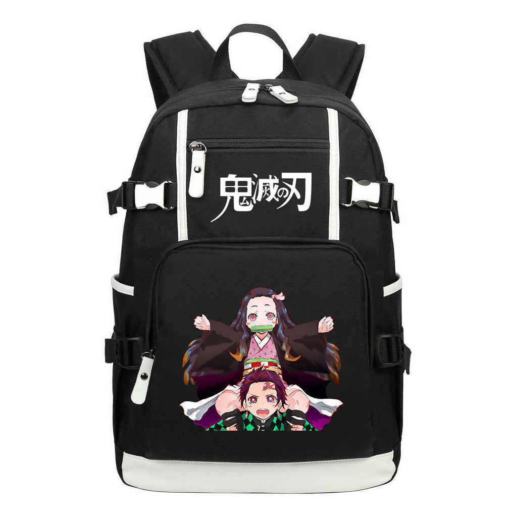 Cartoon Anime, Teenage Student Backpacks, Men's And Women's Backpacks, Leisure Travel Backpacks, Backpacks