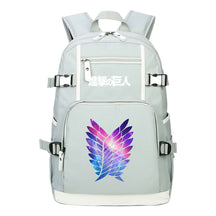 Giant Wings Of Cartoon And Anime Attack Youth Student Backpack, Leisure Travel Backpack