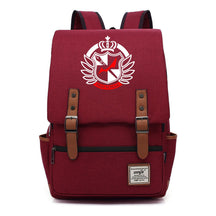 Printed Teenage Student Backpack For Men And Women With Casual Belt Buckle Classic Backpack