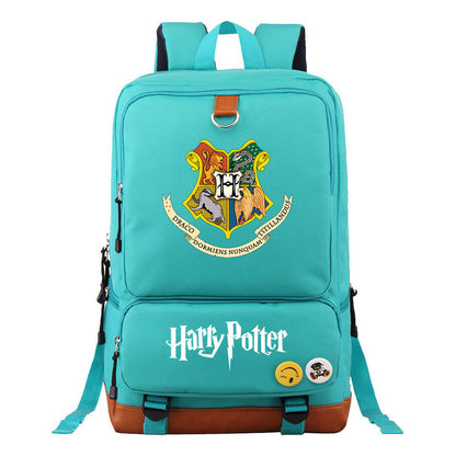 School Of Witchcraft And Wizardry Youth Student School Bag Large Capacity Travel Bag Men's And Women's Backpack