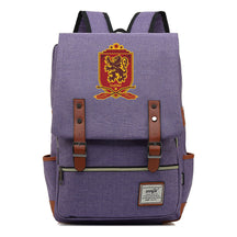 School Of Witchcraft And Wizardry Printed Youth Student Backpack For Men And Women, Casual Belt Buckle, Classic Backpack
