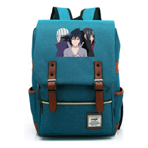 Naruto Printed Teenage Student Backpack, Casual Belt Buckle, Classic Backpack