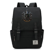 School Of Witchcraft And Wizardry Printed Youth Backpack Men And Women, Casual Belt Buckle, Classic Backpack