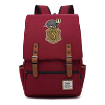 Printed Youth Student School Bag Casual Belt Buckle Classic Backpack 38*27*12.5cm