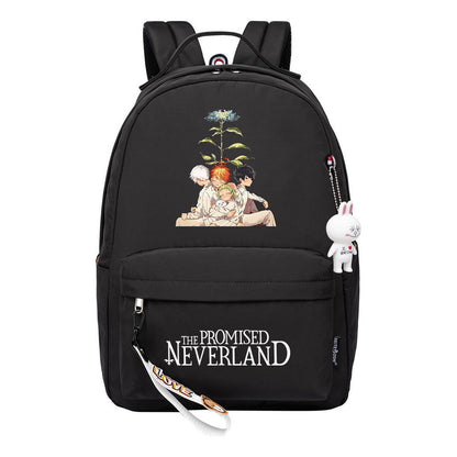 Printed Teenage Student Backpack, Casual Bag, Girl Backpack