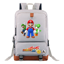 Super Mario Print Youth Student Backpack, Travel Bag, Men's And Women's Backpack