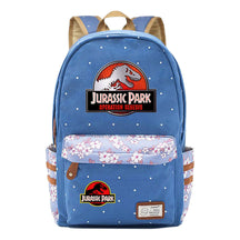 Jurassic Park Dinosaur Printed Student Backpack Leisure Backpack
