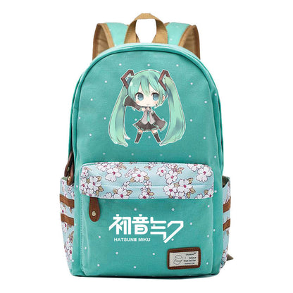 Virtual Music Printed Student Backpack Leisure Backpack