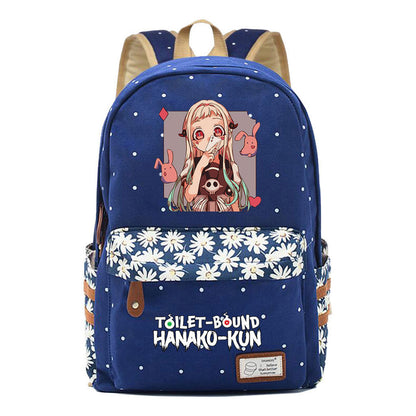 Ground Bound Youth Huazijun Student School Bag Leisure Backpack