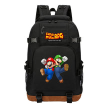 Super Mario Printed Youth Backpack For Leisure Travel Backpack