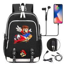 Usb Youth Student Backpack For Men And Women's Leisure Sports Backpack
