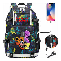 Toy Bear Game Peripheral Usb Youth Student Backpack For Men And Women's Leisure High-capacity Travel Backpack