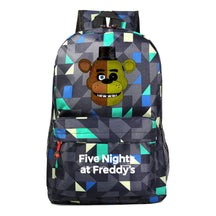 Fashion Toy Bear Game Fashion Starry Sky Youth Student Backpack Men's And Women's Leisure Backpack