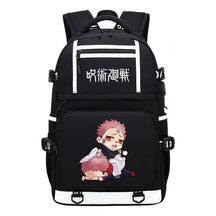 Printed Usb Youth Student School Bag Men's And Women's Backpack Leisure Travel Bag