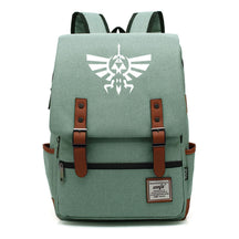 Game Zelda Printed Youth Student Backpack For Men And Women, Casual Belt Buckle, Classic Backpack