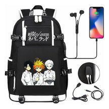 Promised Dream Island Usb Large Capacity Youth Student Backpack For Boys And Girls Leisure Travel Backpack