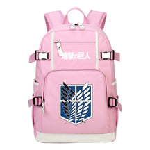Giant Wings Of Anime Attack, Youth Student School Bag, Men's And Women's Backpack, Leisure Travel Backpack