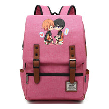 Volleyball Youth Printed Student School Bag Casual Belt Buckle Classic Backpack