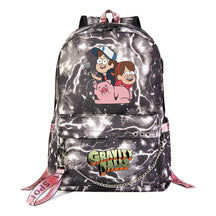 Cartoon Strange Town Youth Student School Bag Men's And Women's Leisure Travel Backpack