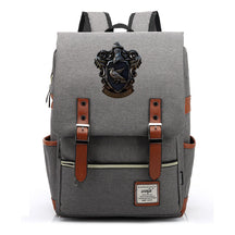 School Of Witchcraft And Wizardry Printed Youth Student School Bag Casual Belt Buckle Classic Backpack