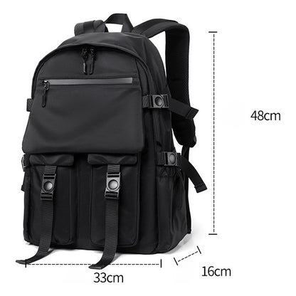 Backpack For Men, Simple And Large Capacity Backpack, Casual Student Backpack, Oxford Cloth, Lightweight Backpack For Women
