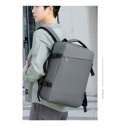 Usb Shoulder Bag For Women, Large Capacity And Minimalist Luggage Bag, Travel Backpack, Expansion Backpack