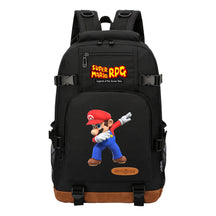Super Mario Printed Teenage Student Backpack Leisure Travel Backpack