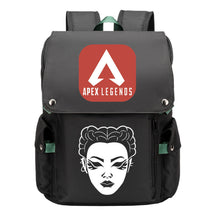 Apex Hero Print Usb Charging Head Youth School Bag Casual Backpack