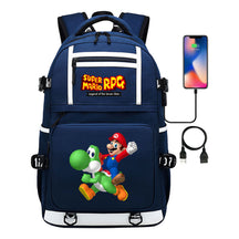 Super Mario Printed Backpack For Men And Women, Casual Travel Backpack
