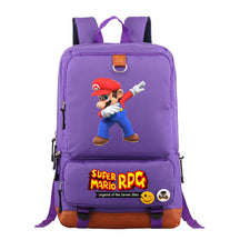 Super Mario Print Youth Student Backpack, Travel Bag, Men's And Women's Backpack