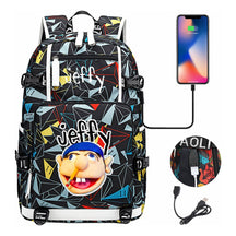 Printed Teenage Student Backpack, Men's And Women's Backpacks, Leisure Travel Backpacks