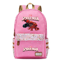 Superhero Printed Teenage Primary And Secondary School Backpacks For Men And Women's Leisure Travel Backpacks
