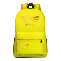Golden Printed Youth Student Backpack Men And Women's Leisure Backpack