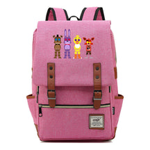 Toy Bear Game Printed Youth Student School Bag Casual Classic Backpack