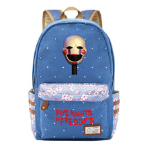 Toy Bear Game Fashion Printed Teenage Girls Student School Bag Men's And Women's Casual Canvas Backpack