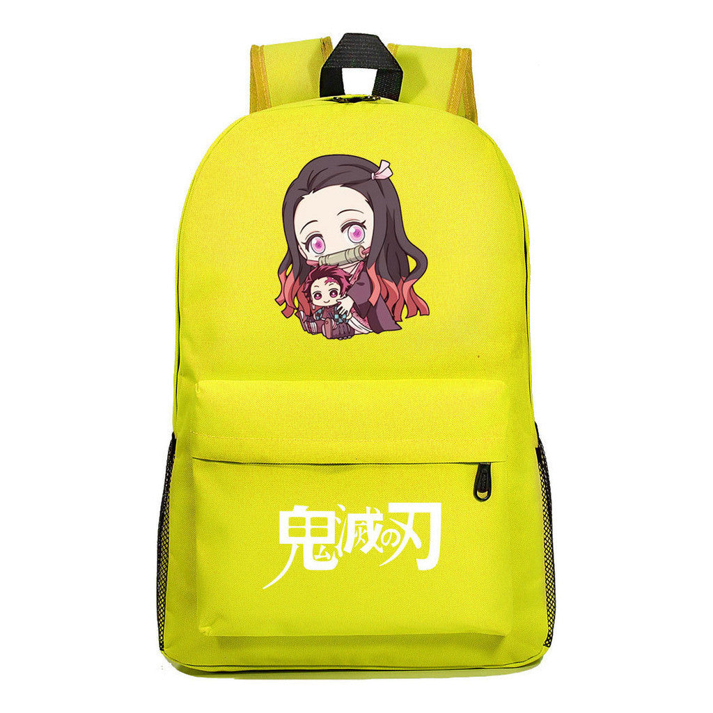 Fashion Printed Youth Student Backpack For Men And Women's Leisure Backpack