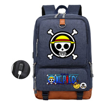 Printed Usb Youth Student Backpack For Leisure Travel Backpack
