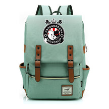 Printed Teenage Student Backpack For Men And Women With Casual Belt Buckle Classic Backpack