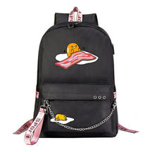 Lazy Egg Usb Youth Student Backpack For Men And Women's Leisure Travel Backpack