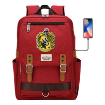 Usb Magnetic Buckle Student Backpack For Men And Women, Youth Leisure Backpack