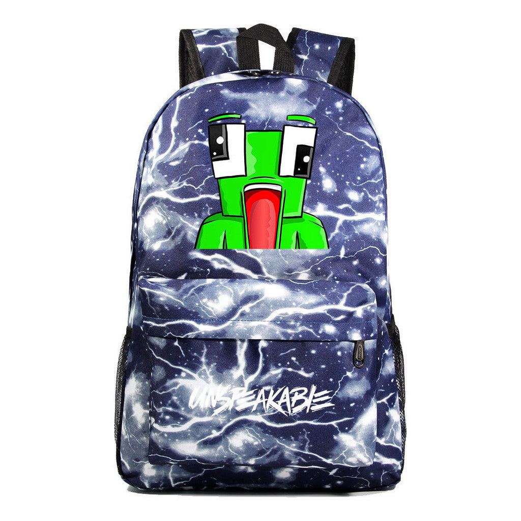 Starry Sky Youth Student Backpack For Men And Women's Leisure Travel Backpack