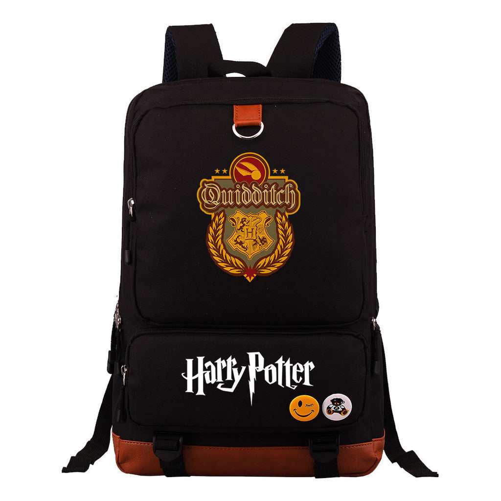 School Of Witchcraft And Wizardry Youth Student Backpack, Large Capacity Travel Bag, Men's And Women's Backpack