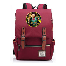 School Of Witchcraft And Wizardry Printed Youth School Bag Casual Belt Buckle Classic Backpack