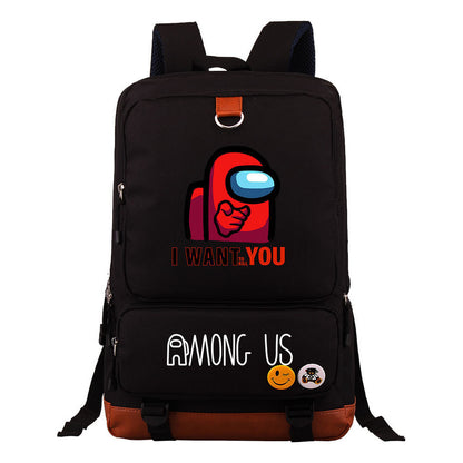 Young Students Schoolbags, Large-capacity Travel Bags, Backpacks For Men And Women