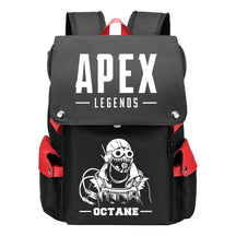 Apex Hero Print Usb Charging Head Youth School Bag Casual Backpack