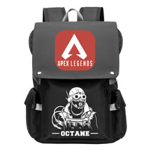 Apex Hero Print Usb Charging Head Youth School Bag Casual Backpack