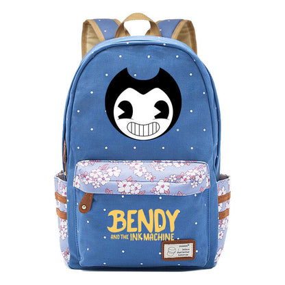 Game Bandy And Impression Machine Youth Student School Bag Fragmented Flower Men's And Women's Backpack