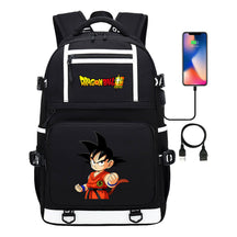 Seven Dragon Ball Usb Youth Student School Bag Men's And Women's Backpack Leisure Travel Bag