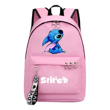 Anime Star Baby Stitch Youth Student School Bag Men's And Women's Backpack Lightweight Casual Backpack